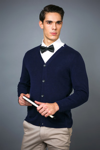 Man's Business Silk& Cashmere Blended Pullover