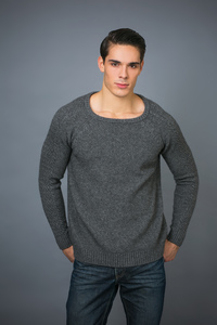 Man's Fashion Cashmere Blended Pullover
