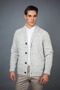 Man's Fashion Pure Cashmere Cardigan