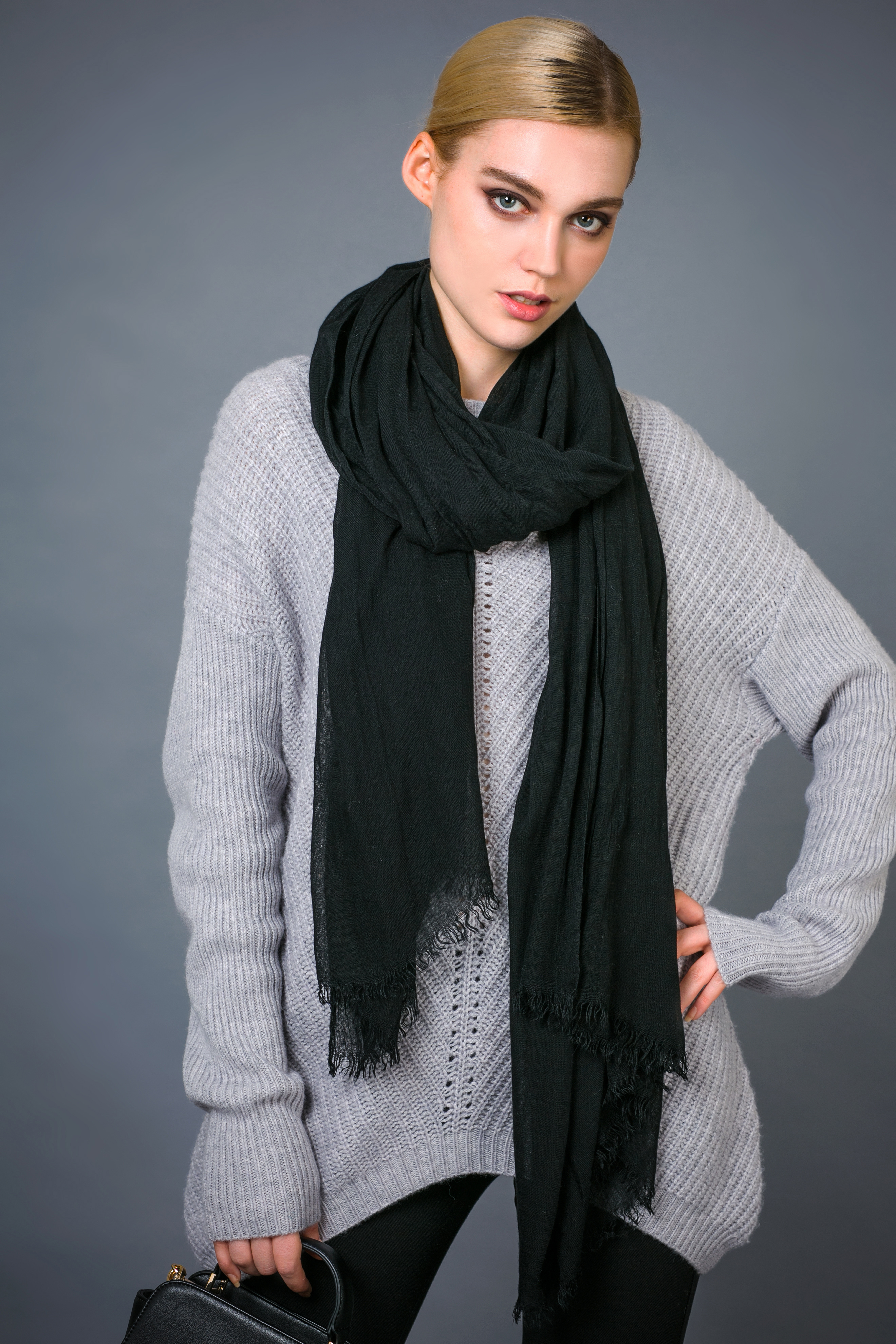 ladysfashioncashmereblendedpullover